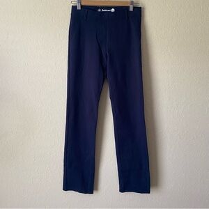Betabrand | Women's Classic Dress Pant Yoga Pant Size Small Navy